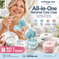 🦷 Last Day Special Price £9.99!🧳 All-in-One Retainer Storage Case — Soaking Compartment, Built-in Mirror & Cleaning Tools