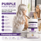 🏆 Last Day Special Price £9.99 ! 🔥Buy 2 Get 1 Free🎁Moisturizing Purple Hair Mask with Long-Lasting Scent
