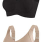 🏆 Last Day Special Price £9.99 !  💕 Buy More Save More 💕 Subtle Striped Seamless Bra with W-Support – Comfort & Style!