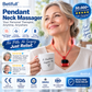 🏆 Last Day Special Price £9.99!🎁Pendant Neck Massager – wearable design, 3 heat levels & 9 intensities melt away stiffness. 🔥