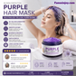 🏆 Last Day Special Price £9.99 ! 🔥Buy 2 Get 1 Free🎁Moisturizing Purple Hair Mask with Long-Lasting Scent