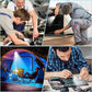 🏆 Last Day Special Price £9.78! 🔥Buy 2 Get 1 Free🎁Rechargeable Mini Powerful Keychain Torch