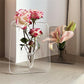 🏆 Last Day Special Price £9.99 ! 💐Buy 2 Get 1 Free🎁Nordic Transparent Acrylic Vase | Elegant Desktop Plant Holder & Home Decor | Modern Centerpiece for Living Room & Wedding Tables