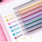 🏆 Last Day Special Price £8.99!🎄🎁Glitter Gel Pen Set – Smooth Writing 🎨