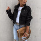 🧥Stand Collar Snap Button Drawstring Pocket Jacket – Casual Relaxed Fit, Windproof & Warm, Adjustable Drawstring, Versatile for Daily Outdoor Wear ✨