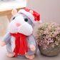 🐹 Last Day Special Price £9.99! ✨Talking Hamster Plush – repeats whatever you say, auto head-shaking, hilarious fun for kids & adults.🎁