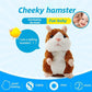 🐹 Last Day Special Price £9.99! ✨Talking Hamster Plush – repeats whatever you say, auto head-shaking, hilarious fun for kids & adults.🎁
