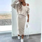 💥2026 New Arrive - 48% OFF💥Women's 2-Piece Set Sleeveless Dress & Loose V-Neck Pullover