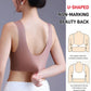 🏆 Last Day Special Price £9.77 ! 💐Breathable Seamless Wireless Support Bra