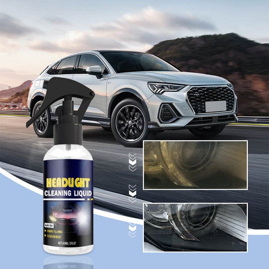 💡 Last Day Special Price £9.78 ! 🔥Buy 2 Get 1 Free🔥 Car Headlight Cleaning & Restoration Agent – Scratch Remover, UV Protection & Anti-Yellowing 🚗
