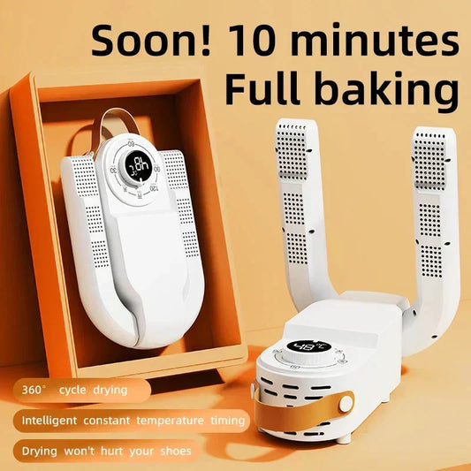 🏆 LIMITED-TIME 50% OFF! 🔥Smart Shoe Dryer with Fast Drying and Sterilisation