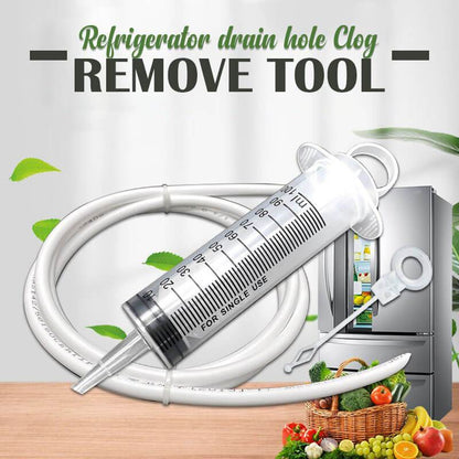 🏆 Last Day Special Price £9.99! 🔥Buy 2 Get 1 Free🎁Refrigerator Drain Hole Clog Remover