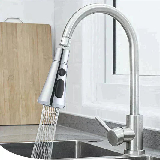 🔥Last Day £9.77!!⚡50K+ SOLD!🏠720° Rotatable 3 Function Kitchen Faucet Spray Head