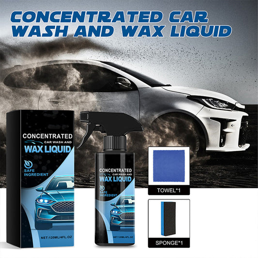 🏆Final 3 hours Special Price £9.78!🏆#1 Best Seller ⏰🔥Buy 3 Get 2 Free✨Gentle and Effective Car Cleaning Spray (with Sponge and Wipe)