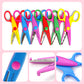 ✂️ Last Day Special Price £9.99 ! 🔥Buy 2 Get 1 Free🎁  Kids Safety Art Scissors Set – Fun, Creative & Safe for Little Hands 🎨✨