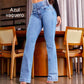 🔥Hot SALE 44% OFF👖Women‘s Stretch Flare Jeans – High Waist, Body-Hugging Fit & Retro Style ✨