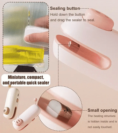 🏆 Last Day Special Price £9.99! 🔥Buy 2 Get 1 Free🎁Handheld Magnetic Base Portable Sealer