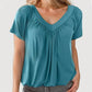 👕 61% OFF NOW ! ⚡ Women's Casual Summer Short Sleeve V Neck Tops T-shirts – Soft Breathable, Lightweight & Comfortable Design 🌸