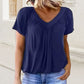 👕 61% OFF NOW ! ⚡ Women's Casual Summer Short Sleeve V Neck Tops T-shirts – Soft Breathable, Lightweight & Comfortable Design 🌸