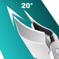 🏆 Last Day Special Price £9.77 ! 🔥Buy 2 Get 1 Free🎁 2026 Upgraded | 25° Angled Nail Clippers for Comfort Trim