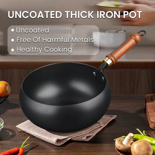 🔥Hot Sale 50% OFF🔥 Artisan Unenameled Cast Iron Casserole
