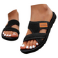 👡 55% OFF NOW ! 💐 Wide Feet Comfortable Open Toe Flat Sandals – Spacious Wide Fit, Soft Insole & All-match Daily Sandal ✨