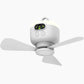 💡50% OFF NOW ! ⚡ Rechargeable Ceiling Fan with LED Lights – Dual-use cooling & lighting, long battery life, portable hanging design ✨