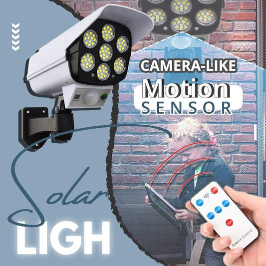 🏆 Last Day Special Price £12.99! ⏰Camera-like Motion Sensor Solar Light