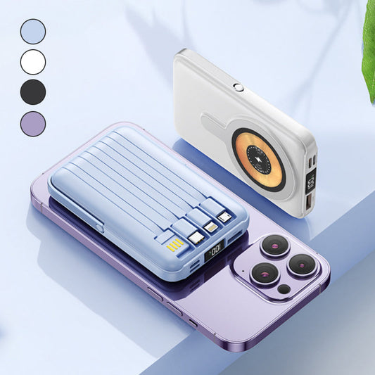 🔋61% OFF NOW! ⚡ Magnetic Wireless Power Bank 10000mAh – Fast Charging, Sleek Design & Universal Compatibility 🔌