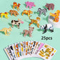 🏆 Last Day Special Price £9.99 ! 🧩Educational 3D Cartoon Puzzle - 57 Interlocking Pieces with Vibrant Characters for Creative Learning 🎨👧