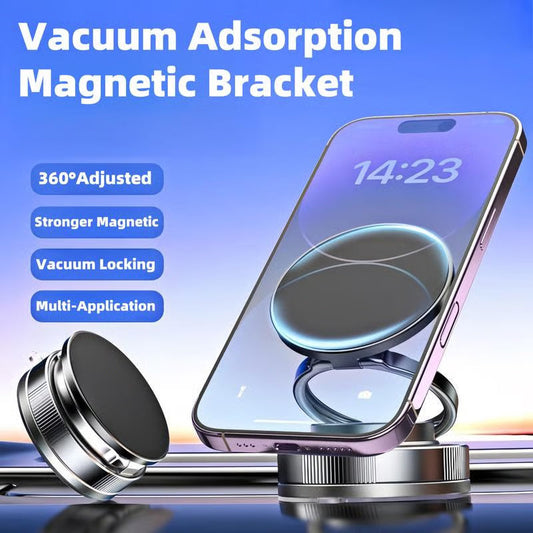 🏆 Last Day Special Price £9.78 ! 🔥Buy 2 Get 1 Free🔥🔄360° Adjustable Vacuum Magnetic Phone Holder📱🚗