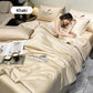👑Summer Bestsellers：50% OFF！✨Washable and cool four-piece bedding set🌸