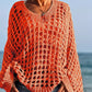 💐Women’s Casual Solid Color Crochet Knit Top – Soft Breathable Knit, Elegant Hollow Crochet Design, Relaxed Fit, Versatile for Daily Casual & Summer Outfits ☀️