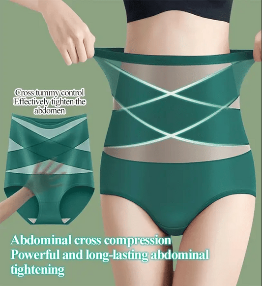 ✨2026 Hot Sale⌛High-Waisted Traceless Ice Silk Shaping Pants