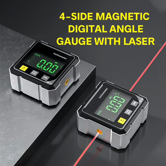 📐 50% OFF FLASH SALE ! ⚡ Magnetic Digital Angle Gauge – Precision Angle Measurement, Strong Magnetic Base, Easy-to-Read LCD Display 🛠️