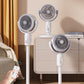 ❄️SUMMER HOT SALE🌀 50% OFF! USB Quiet Floor Fan – 5 speeds, 90° oscillation, under 36dB. Perfect for bedroom or office. 🌬️✅