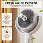 ❄️SUMMER HOT SALE🌀 50% OFF! USB Quiet Floor Fan – 5 speeds, 90° oscillation, under 36dB. Perfect for bedroom or office. 🌬️✅