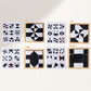🏆 Last Day Special Price £9.99 ! 🧩Creative Black & White Block Puzzles Set for Kids