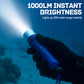 LED Waterproof High-Brightness Diving Flashlight
