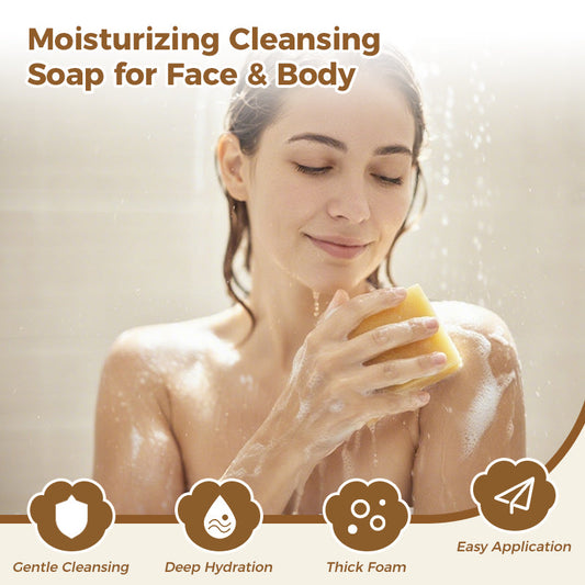 Moisturizing Cleansing Soap for Face & Body