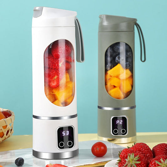 🏆LAST DAY 50% OFF🍹Portable Digital Multimode Juicer Blender✨LED Smart Display Leak-Proof For Travel & Office🎒