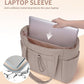 💕Hot Sale 15% OFF🎁Wandering Nature Puffer Tote Bag with Cup Holder & Laptop Compartment & Trolley Sleeve for Travel, Work, Nurse, Women