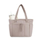 💕Hot Sale 15% OFF🎁Wandering Nature Puffer Tote Bag with Cup Holder & Laptop Compartment & Trolley Sleeve for Travel, Work, Nurse, Women