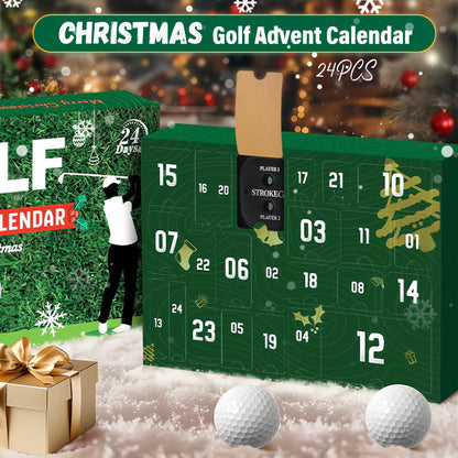 🏌️ LIMITED-TIME 50% OFF! ⛳24PCS Christmas Golf Advent Calendar📅