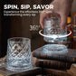 🥛 💎 Hot Sale 50% OFF ✨ 🔥 360° Rotating Whiskey Glass Tumbler