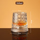 🥛 💎 Hot Sale 50% OFF ✨ 🔥 360° Rotating Whiskey Glass Tumbler