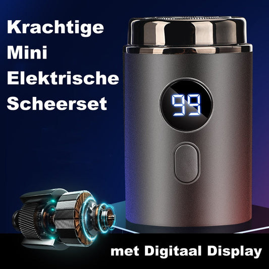 🪒50% OFF NOW ! ⚡Powerful Mini Shaver – Compact portable design, flexible 3D floating cutter head, smooth close shave without irritation, long standby for daily travel grooming✨