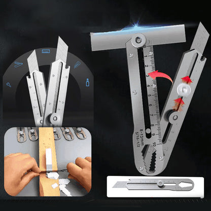 🏆 Last Day Special Price £8.99 ! 🔥Buy 2 Get 1 Free🎁 Multipurpose Utility Knife with Retractable Snap-off Blade