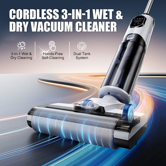 🧹 68% OFF FLASH SALE ! ⚡ Cordless 3-in-1 Wet & Dry Vacuum Cleaner – Multi-Function Vacuum/Mop/Suction, Cordless Lightweight, Strong Suction & Easy to Clean 🔋
