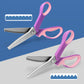 🏆 Last Day Special Price £9.78 ! 🧵Buy more save more🎁Pinking Shears Scissors – Stainless Steel, Ergonomic Cushioned Handles💨